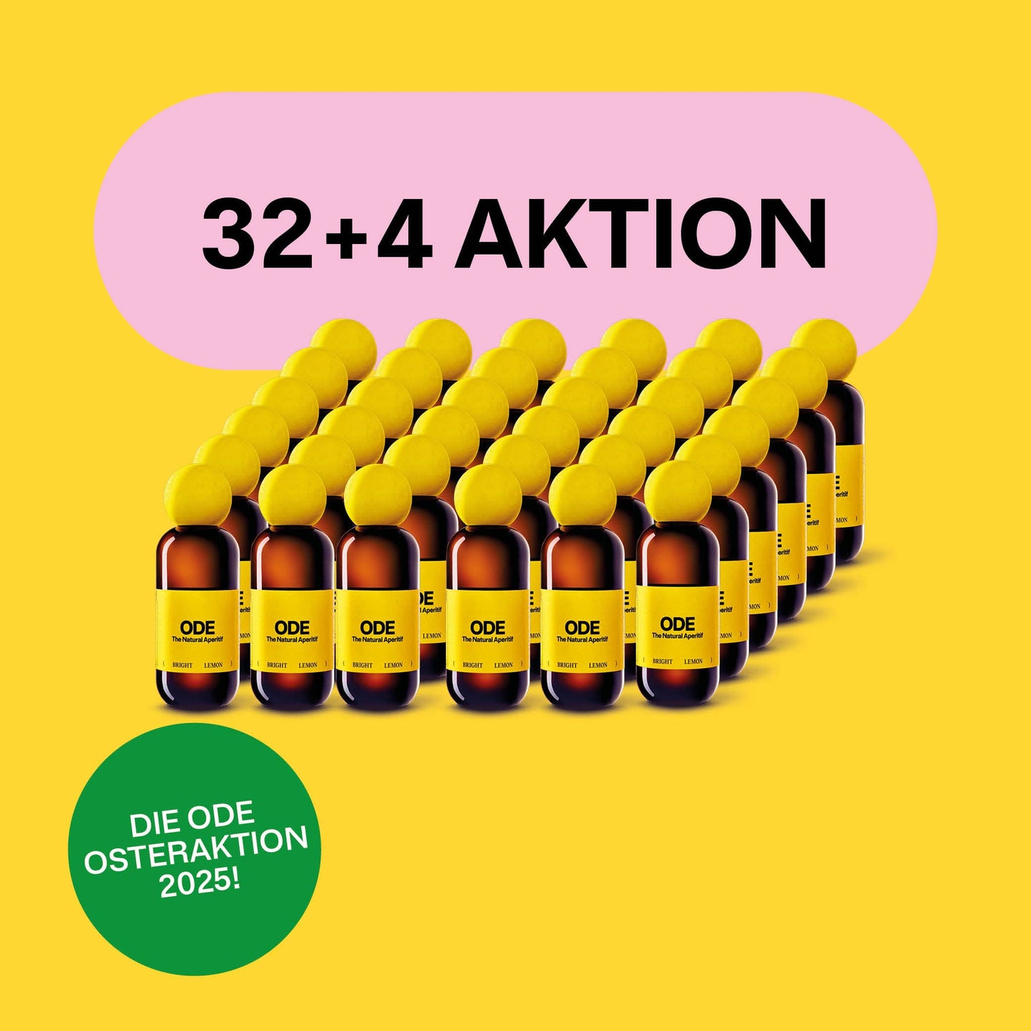 OSTERN-36 / 32+4 Aktion → 36 Flaschen Bright Lemon 0,5 l