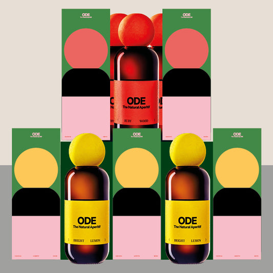 X-Mas-Mix (7+2 × Bright Lemon 500 ml + 8+1 Ruby Wood 500 ml)