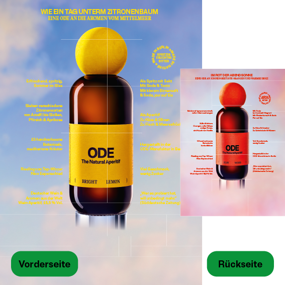 Plakat POS Flasche USPs DIN A4 – 2024